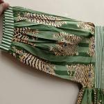 Hand Block Printed Cotton Maxi Dress: Tiger Print Indian Summer Dress