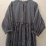 Cotton Maxi Dress, Hand Block Printed Summer Dress, Black 100% Indian Handmade Long Dress, Gift for Women
