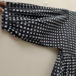 Cotton Maxi Dress, Hand Block Printed Summer Dress, Black 100% Indian Handmade Long Dress, Gift for Women