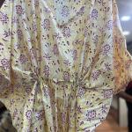 Hand Block Printed Cotton Kaftan | Boho Loungewear Dress | Lightweight Summer Kaftan for Women | Resort Wear Cover Up